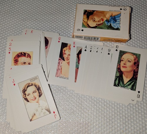 Screen legends playing cards - screen,