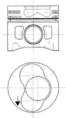 Piston fits audi a4 a6 - fits,