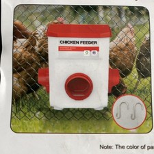 Chicken Poultry Feeder Drinker Large Waterer Bird Hen Coop Quail 7L 11L 8kg 12kg