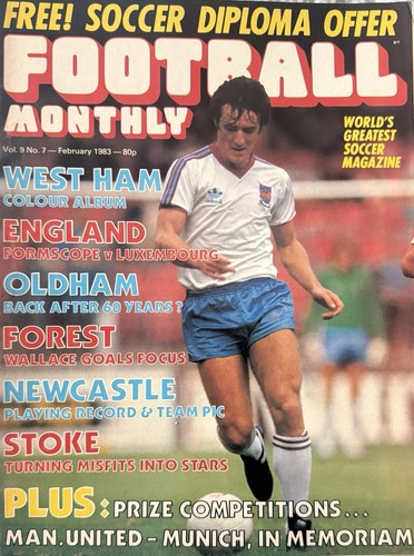 Football monthly magazine - football,