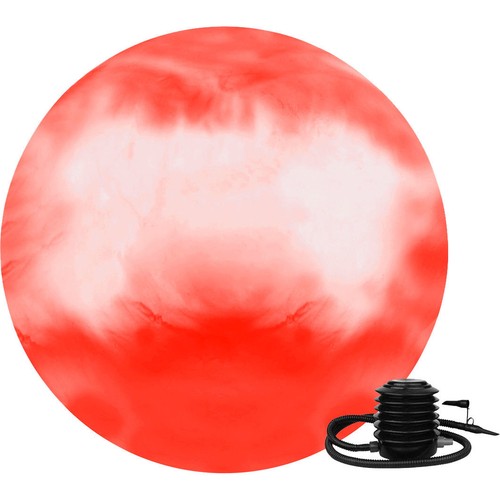Red swiss ball - swiss, exercise