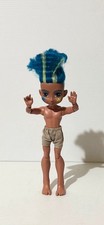 Mattel 2019 Cave Club Dolls Slate Action Figure Toy with Blue Hair
