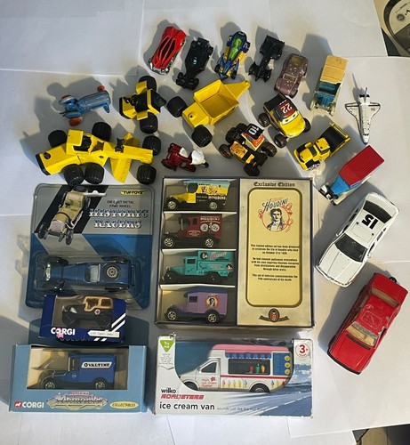 Vintage toy car bundle job - toy,