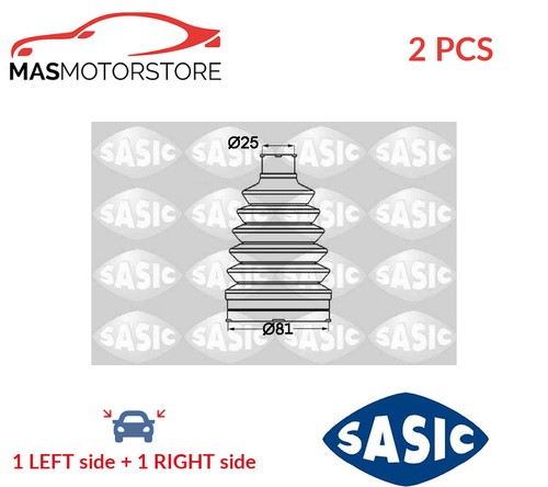 Joint boot kit - boot, sasic