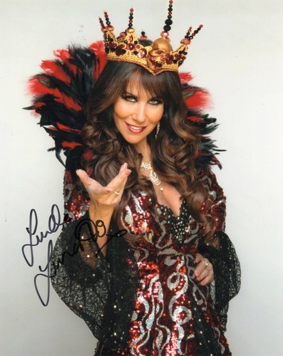 Linda lusardi signed 10x8 - lusardi,