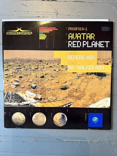 Avatar red planet vinyl - avatar,