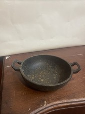 Vintage Cast Iron Cooking Pot 22x6cm