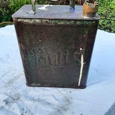 Vintage Early Pratts 2 Gallon Petrol Can 1926 unrestored 
