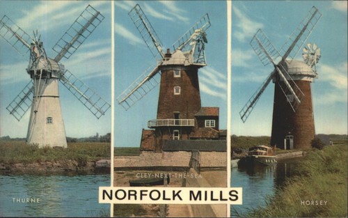 Vintage salmon postcard - j,