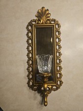 Vtg Homco Ornate Wall Mirror