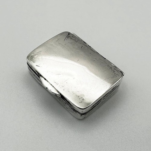 Edwardian rectangular pill box - rectangular,