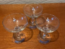 Vintage Babycham glasses. Set