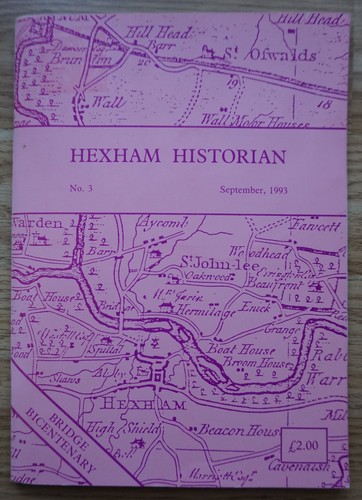 Hexham historian 3 - historian, no.