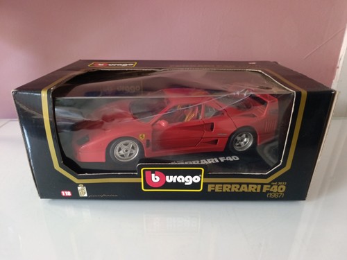 Bburago 1987 ferrari f40 red - 1987,
