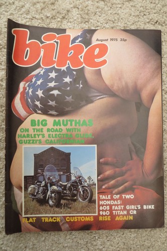 Bike magazine august 1975 - august,