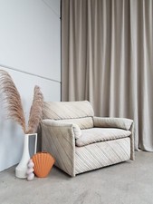 Vtg Mid Century Italian Armchair Lounge Chair by Alberto Rosselli Saporiti RC75