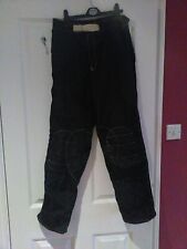 Vintage Pre 65 Black Elgren ?? MotoX Trials Pants Trousers size 28/ Circa 90's