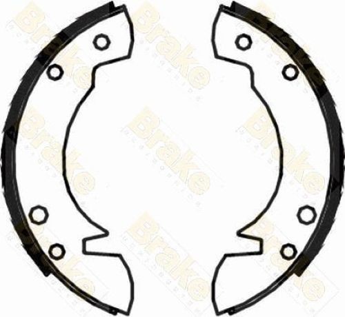 Brake shoes ford transit mk1 - brake,