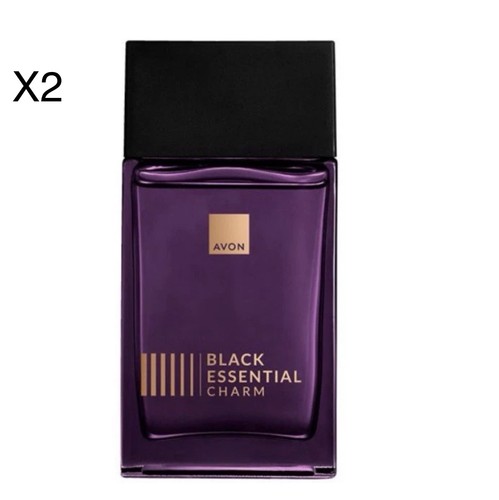 Avon mens black suede - black, charm