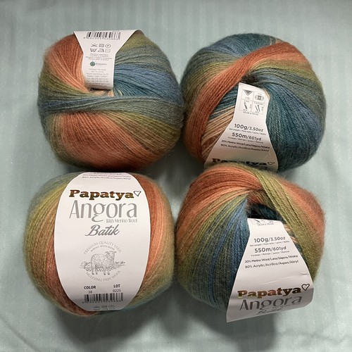 Papatya angora batik yarn - batik,