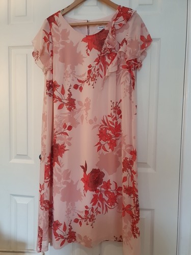 Damart pink floral - pink, short