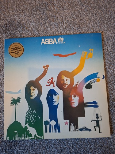 Abba the album vinyl record - abba,