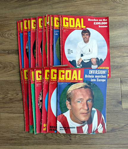 Goal football magazines bundle - goal,