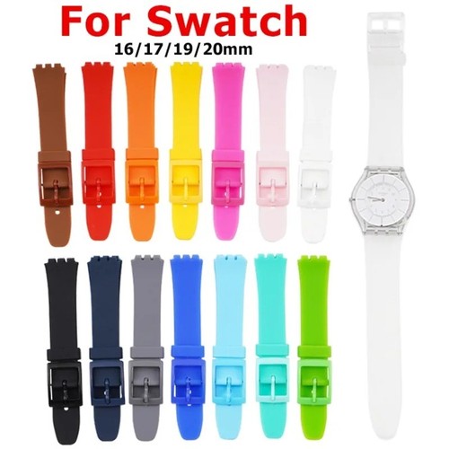 17mm silicone rubber swatch - silicone,