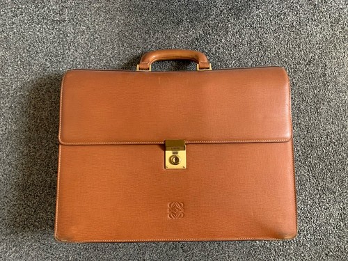 Loewe briefcase brown - loewe,