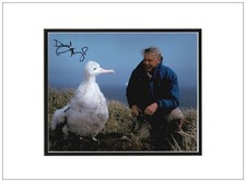 David Attenborough Autograph Signed Photo