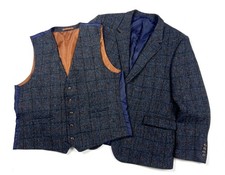 Men's HARRIS TWEED Gray Wool 2