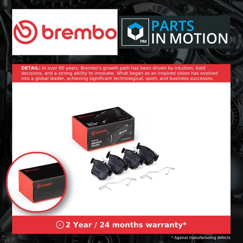 Brake pads set rear - brake,