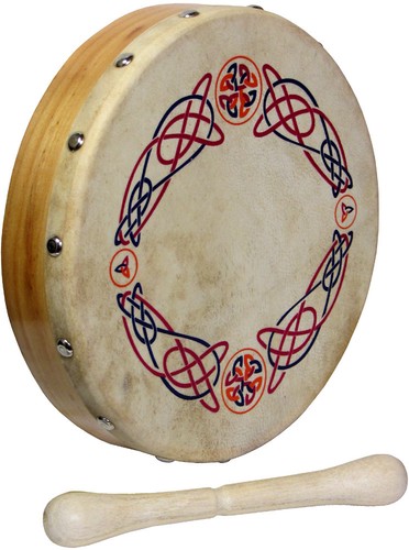 Glenluce mini bodhran with - glenluce,