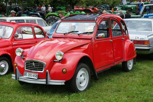 Cars 2cv citroen classic desk - classic,