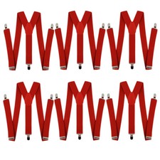 RED BRACES 6 PACK MEN'S