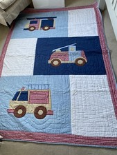 Fire engine Single Quilt 