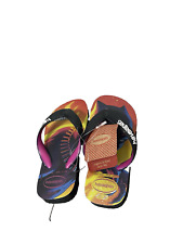 Children’s Havaianas Marvel Black Panther Flip Flops - Size UK 9 Kids EUR 27-28