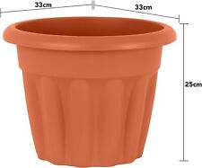 Round Plastic Flower Pots