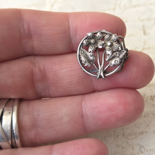 Art nouveau flower - flower, sliding
