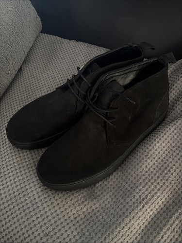 New skovde mens suede - new, 10