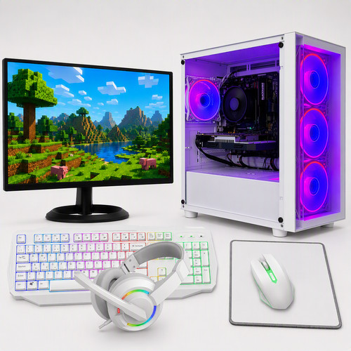 Fast gaming white - gaming, pc