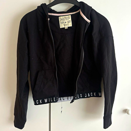 Jack wills black full zip - jack,