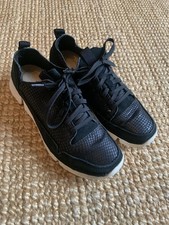 Clarks Womens Trigenic Flex - Black Leather - Size 4.5