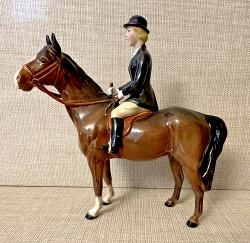 Rare beswick lady huntsman - huntsman, on