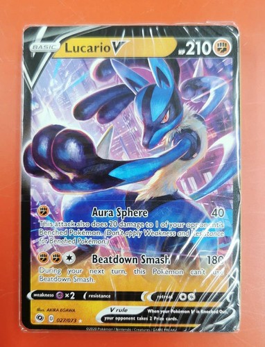Lucario demo deck sealed - lucario,