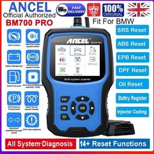 ANCEL BM700 PRO for BMW/Mini/RR Scanner Battery Registration OBD2 Diagnostic