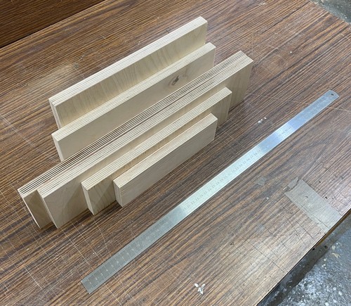 Birch ply offcuts - ply, 18mm