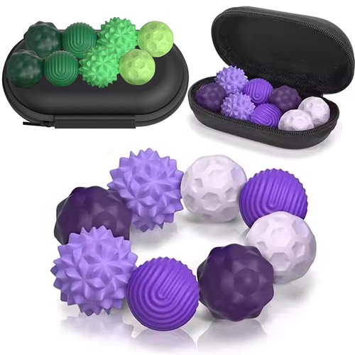 8pcs silicone fidget balls - fidget,