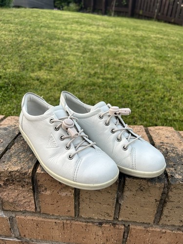 Ecco soft white leather - white,
