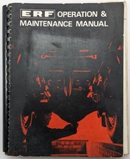 Original ERF LV Series Truck Operation & Maintenance Manual, 1965